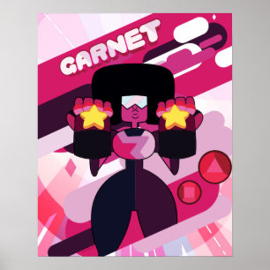 Affiche Steven Universe   Graphique de caractères Garnet