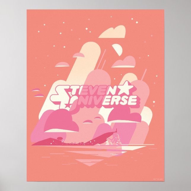Affiche Steven Universe | Ville de plage (Devant)