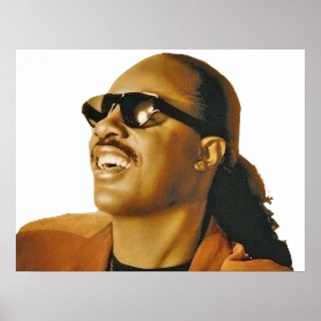 Affiche Stevie Wonder (Devant)