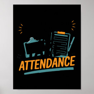 Affiche Sticker Humour de salle de classe jouée