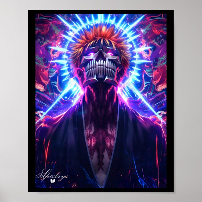 Affiche Sticker Ichigo Kurosaki (Devant)