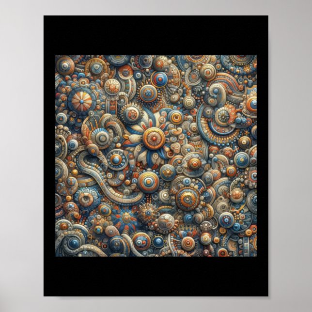 Affiche Sticker Magic Circle (Devant)