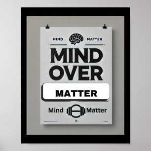 Affiche Sticker Mantras Motivationnel