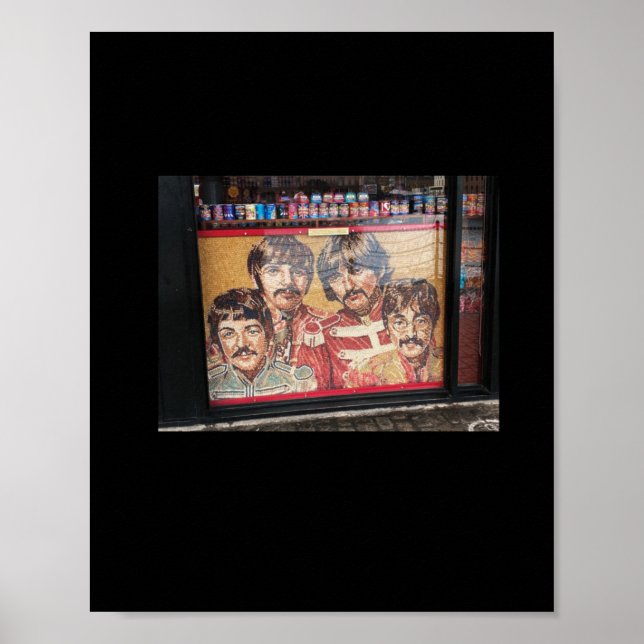 Affiche Sticker Pop Art (Devant)