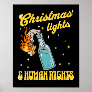 Affiche Sticker pour les droits de l'homme