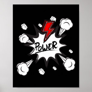 Affiche Sticker Power Puff