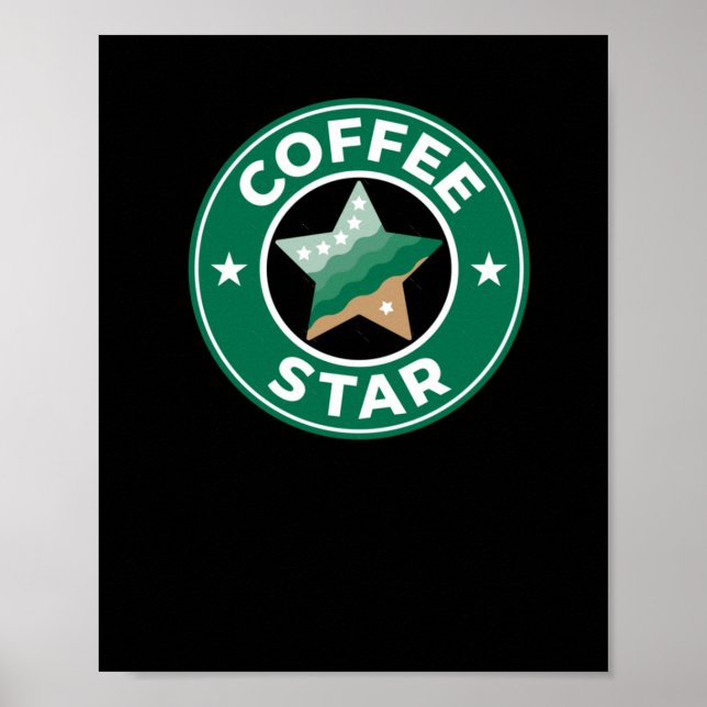 Affiche Sticker Star Café (Devant)