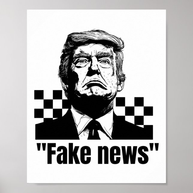 Affiche Sticker Trump 2025 (Devant)