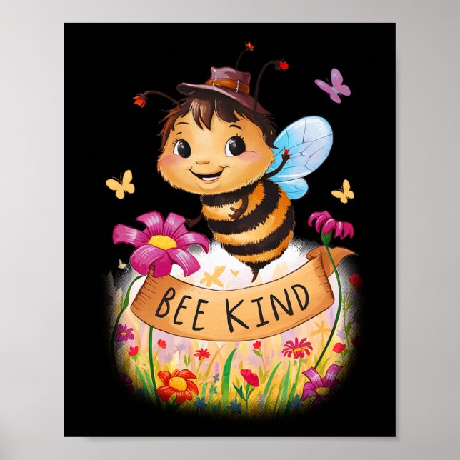 Affiche Sticker type abeille2 (Devant)