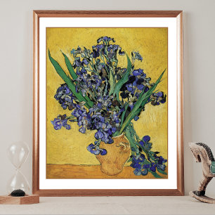 Affiche Still Life avec Iris Vincent van Gogh