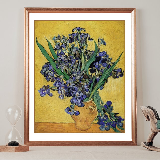 Affiche Still Life avec Iris Vincent van Gogh (Créateur téléchargé)