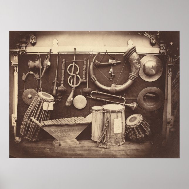 Affiche Still Life of Musical Instruments (Devant)
