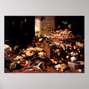 Affiche Still Life par Jan van Kessel l'Ancien