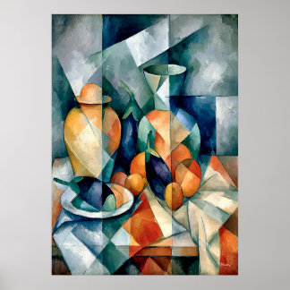 Affiche Still Life – Reinterpretation Masterpiece