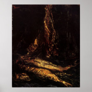 Affiche Still Life with Bloaters par Vincent van Gogh