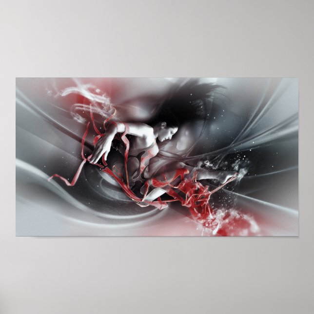 Affiche Stillness - Campagne de sensibilisation au sida (Devant)