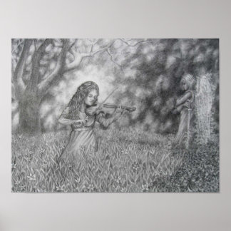 Affiche Stock de carte St. Cecilia Imprimer