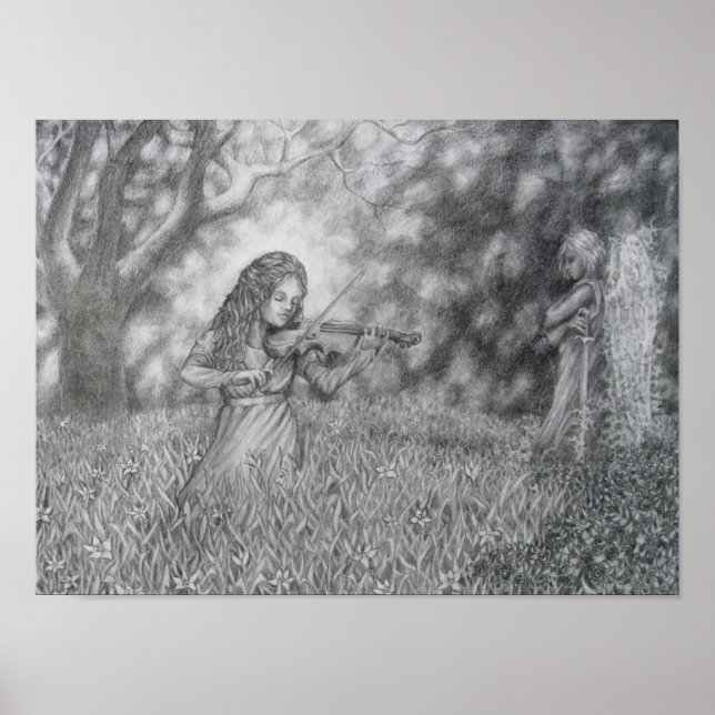 Affiche Stock de carte St. Cecilia Imprimer (Devant)