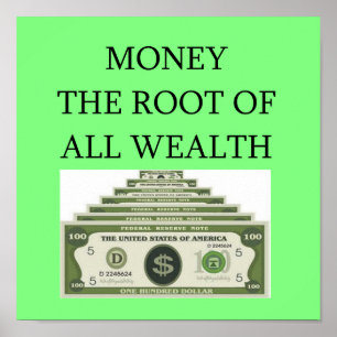 Affiche stock de Wall Street, investisseur du marché