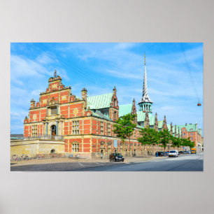Affiche Stock Exchange Building, Copenhague, Danemark