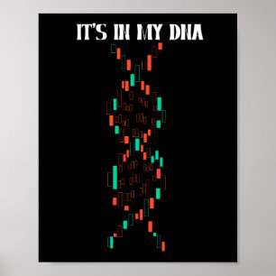 Affiche Stock Trader Hommes Chandelier Graphique Forex Tra