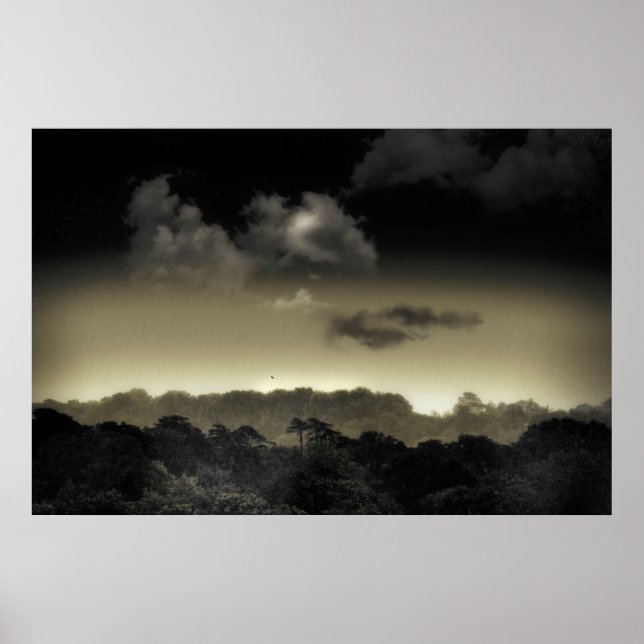 Affiche Stocké dans le cloud (Devant)
