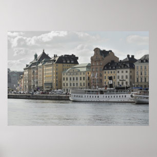 Affiche Stockholm Quay