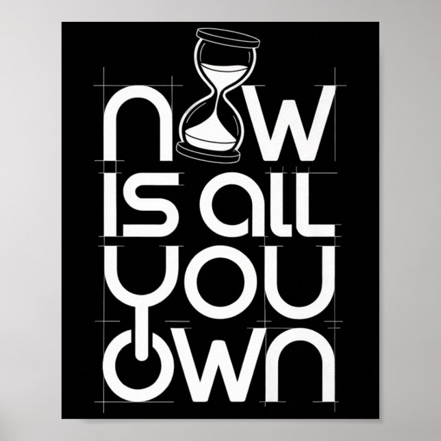 Affiche Stoïque Cool Graphic Philosophe Citation Motivatio (Devant)