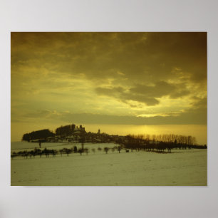 Affiche Stolpen Burg, construit en c.1100