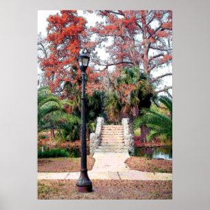 Affiche Stone Bridge City Park Nouvelle-Orléans