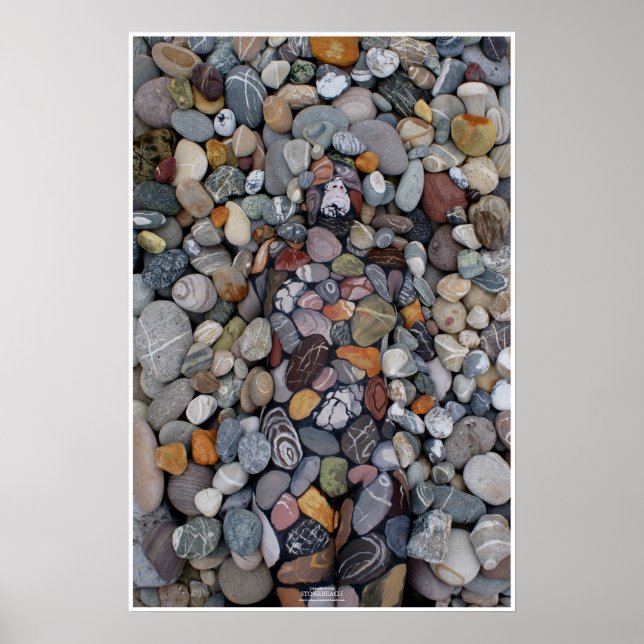 Affiche Stonebeach par Johannes Stötter (Devant)