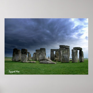 Affiche Stonehenge