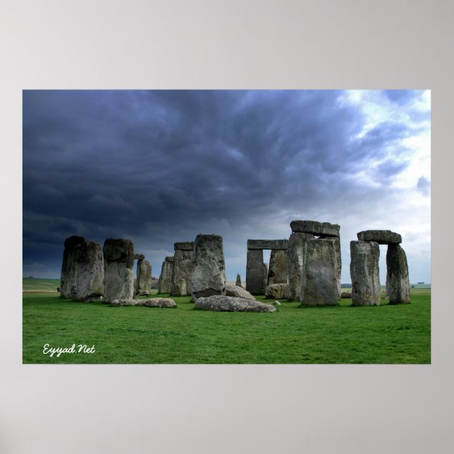 Affiche Stonehenge (Devant)