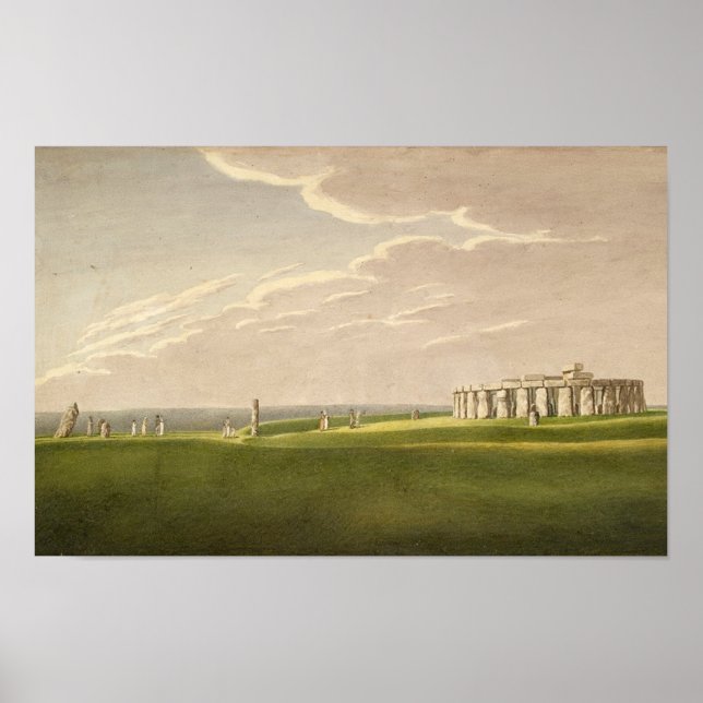 Affiche stonehenge (Devant)