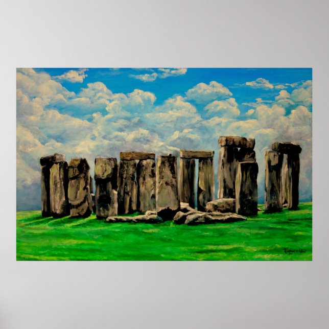 Affiche Stonehenge (Devant)