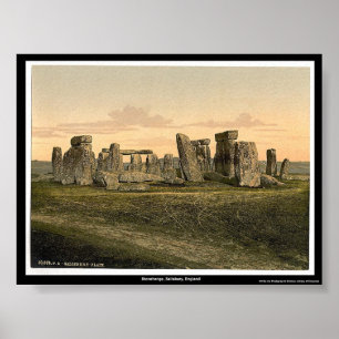 Affiche Stonehenge, Salisbury, Angleterre