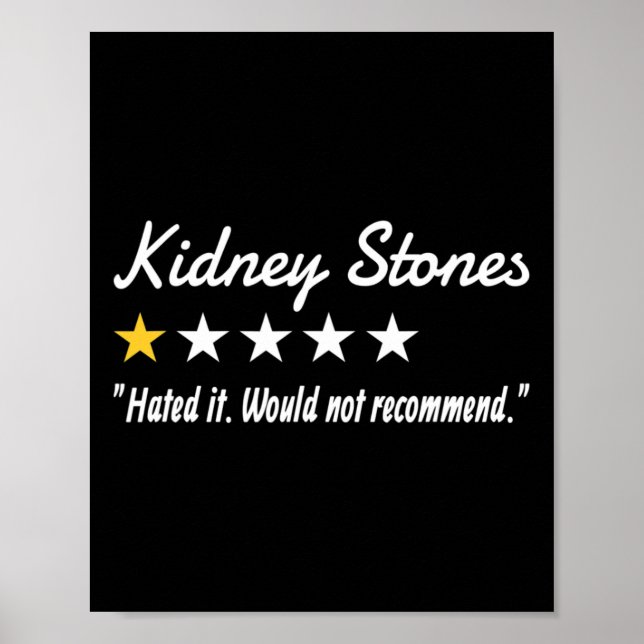 Affiche Stones 1 étoile Avis Ne Recommanderait Pas (Devant)