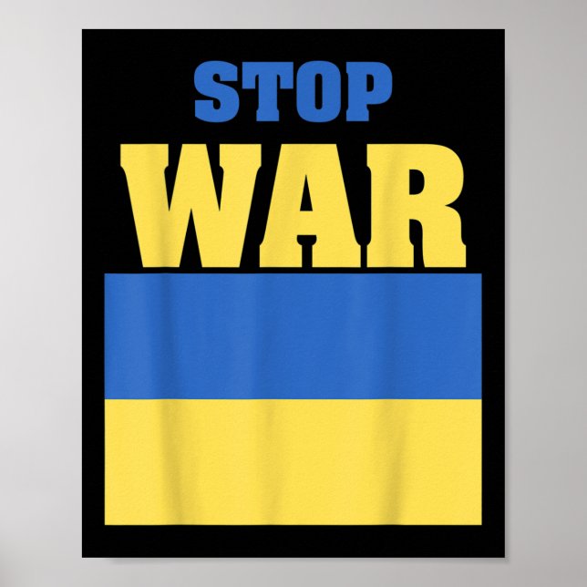 Affiche Stop War (Devant)