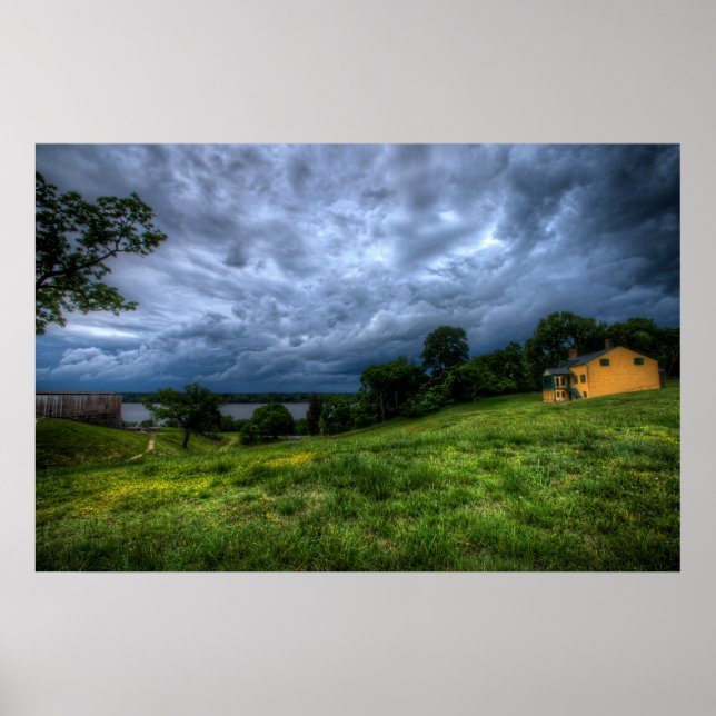 Affiche Storm Over The Potomac (Devant)
