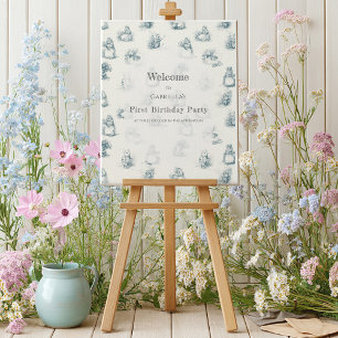 Affiche Storybook Petite souris Bienvenue Anniversaire