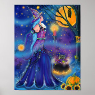 Affiche Strange Brew sorcière de Renee Lavoie