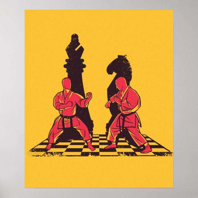 Affiche Stratégiste des artistes martiaux (Devant)