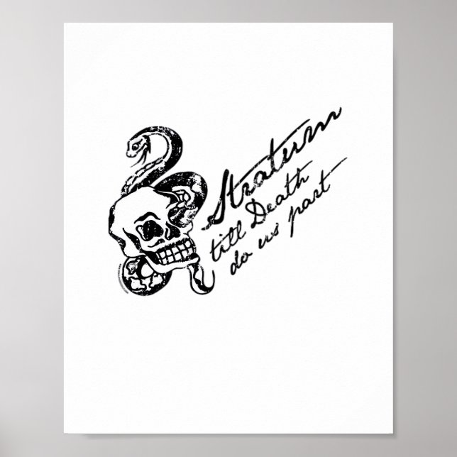 Affiche Stratum Jusqu'À La Mort Faisons-Nous Partie (Devant)