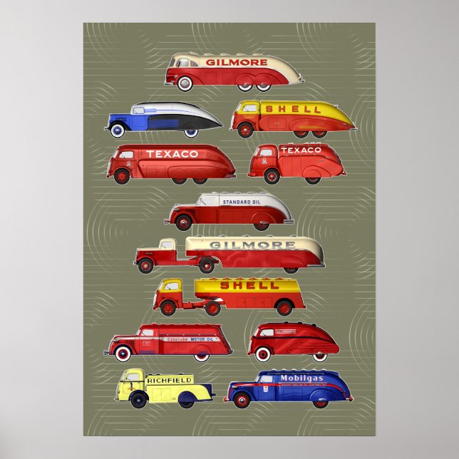 Affiche Streamline trucks (Devant)