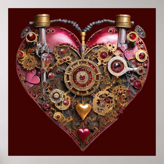 Affiche Streampunk Heart Ruby Valentine (Devant)