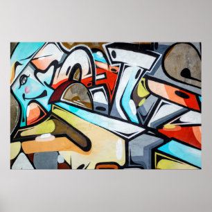 Affiche Street Art / Graffiti photo