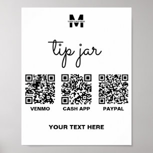 Affiche street artistes astuce virtuelle jar code QR signe