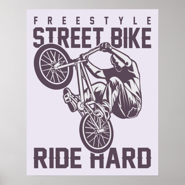Affiche Street Bike (Devant)