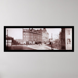 Affiche Street Hotel Boston, MA Photo 1903