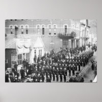 Street Parade in Deadwood, SD Photographie